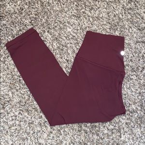 Lululemon Align 21” sz 6!